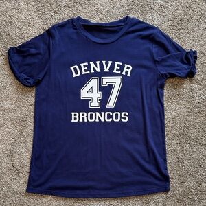 Denver Broncos Navy T-Shirt